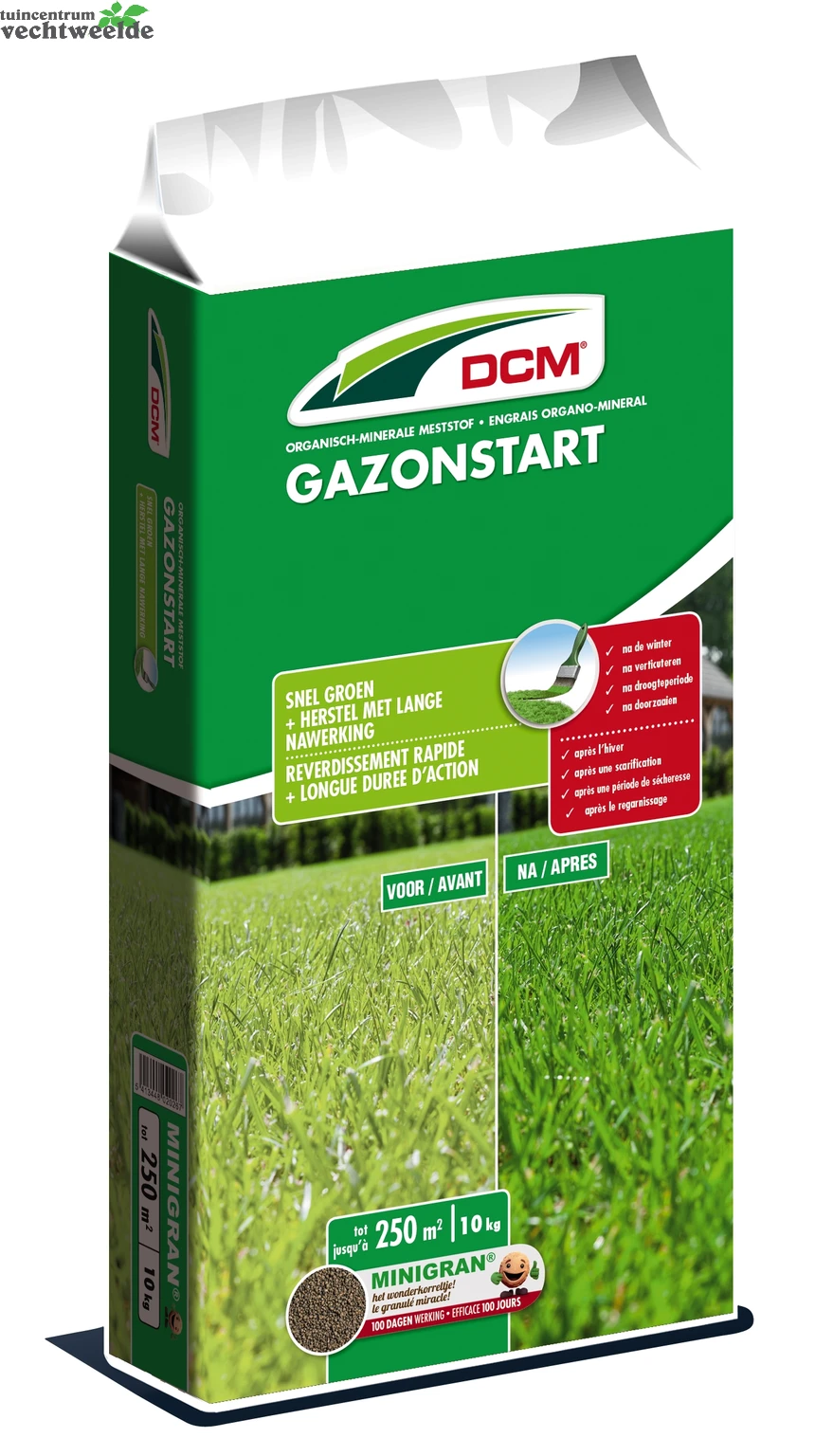 DCM Meststof Gazonstart 10 Kg 3 DCM Meststof Gazonstart 10 Kg