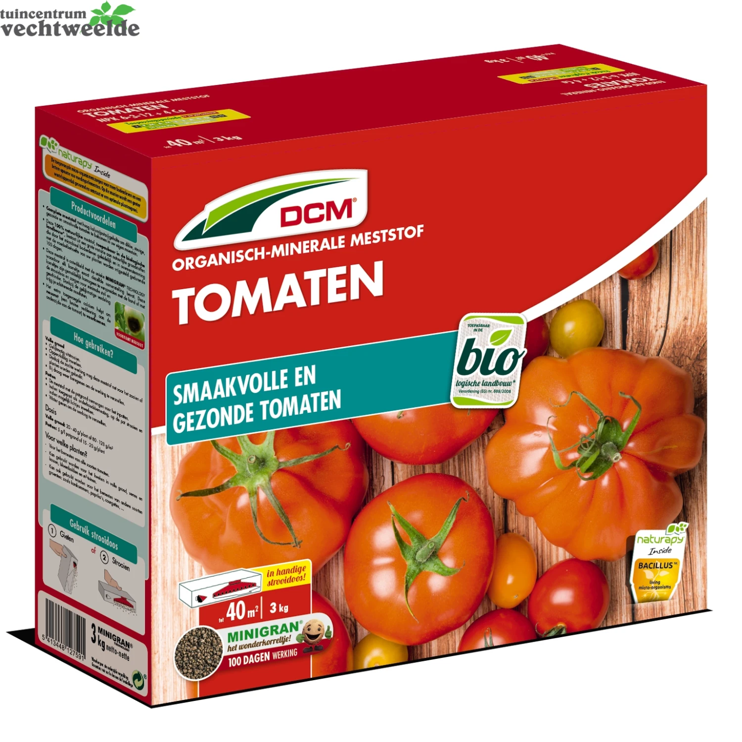 DCM Meststof Tomaten 3 Kg 3 DCM Meststof Tomaten 3 Kg