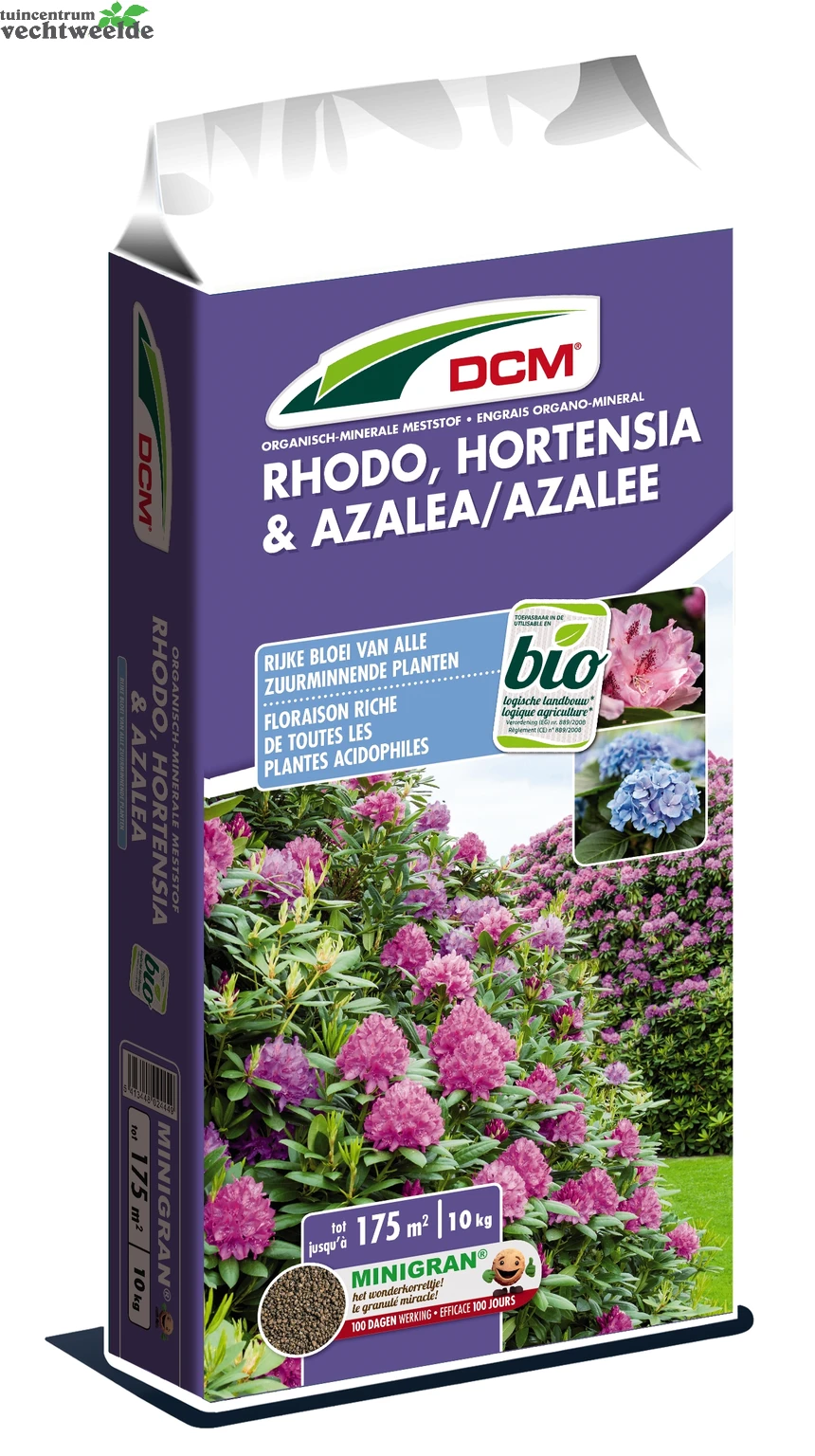 DCM Organische Meststof Rhodo, Hortensia & Azalea 10 Kg 3 DCM Organische Meststof Rhodo, Hortensia & Azalea 10 Kg
