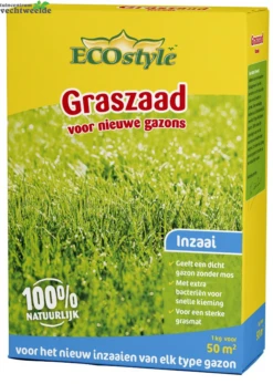 Ecostyle Graszaad-inzaai 1Kg 50m²