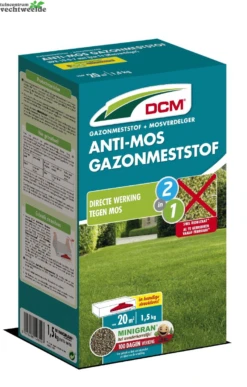 DCM Meststof Gazon Anti-mos 1.5Kg