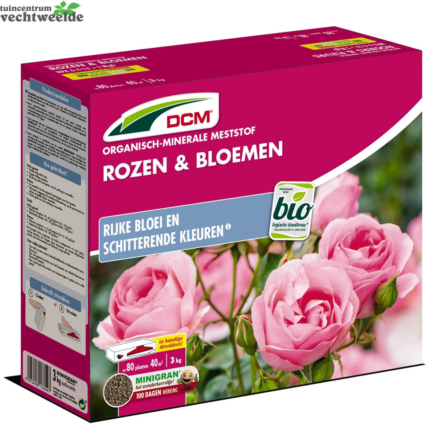 DCM Meststof Rozen&bl. 3 Kg 3 DCM Meststof Rozen&bl. 3 Kg