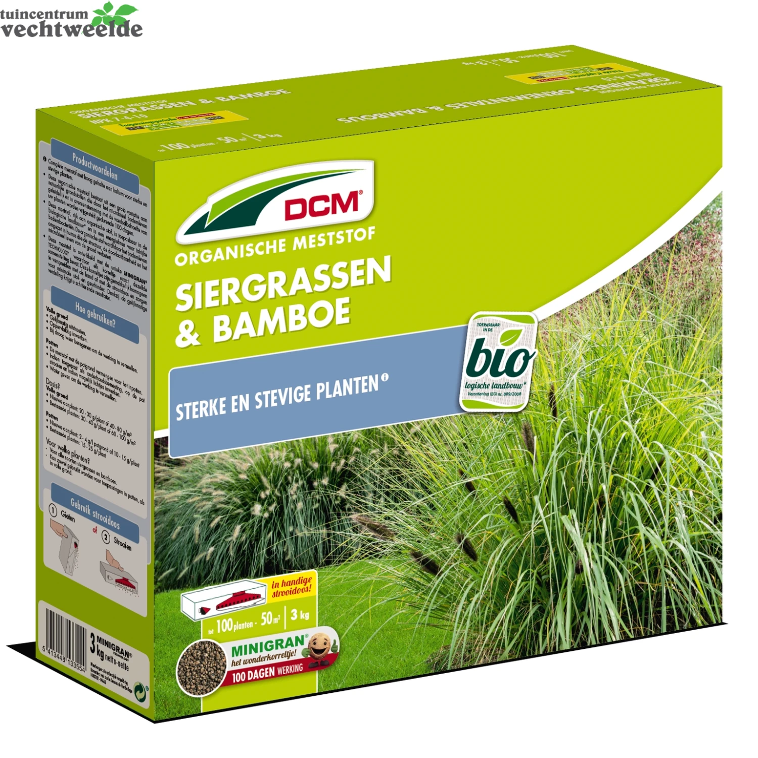 DCM Meststof Siergr&bamboe 3 Kg 3 DCM Meststof Siergr&bamboe 3 Kg