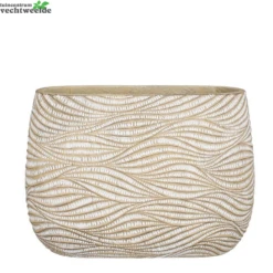 Planter Hendrick L42b20h30cm Creme