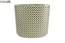 Planter Thies L26b12h25 Olijfgroen