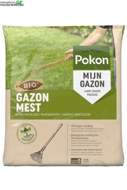 Pokon Bio Gazonmest 125 M2