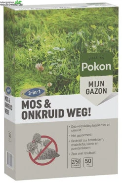 Pokon Mos En Onkruid Weg! (3 In 1) 50 M2