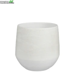 Pot Evora D24h23cm Off White
