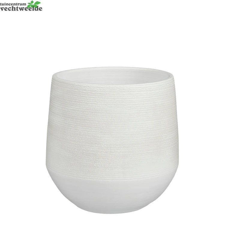 Pot Evora D24h23cm Off White 3 Pot Evora D24h23cm Off White
