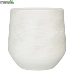Pot Evora D40h39cm Off White