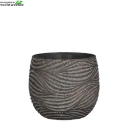 Pot Hendrick D21.5h19cm Bruin