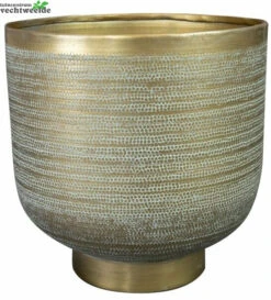 Pot Jara D24h24cm Antique Brass