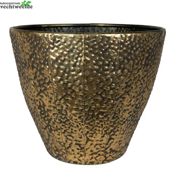 Pot Jesse D42h35cm Goud 3 Pot Jesse D42h35cm Goud