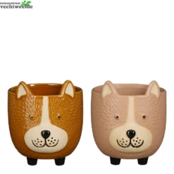 Pot L15b14h16cm Beige A2