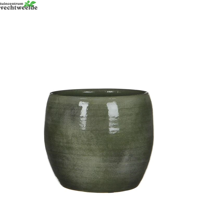 Pot Lester D20h18cm Groen - Mica 3 Pot Lester D20h18cm Groen - Mica