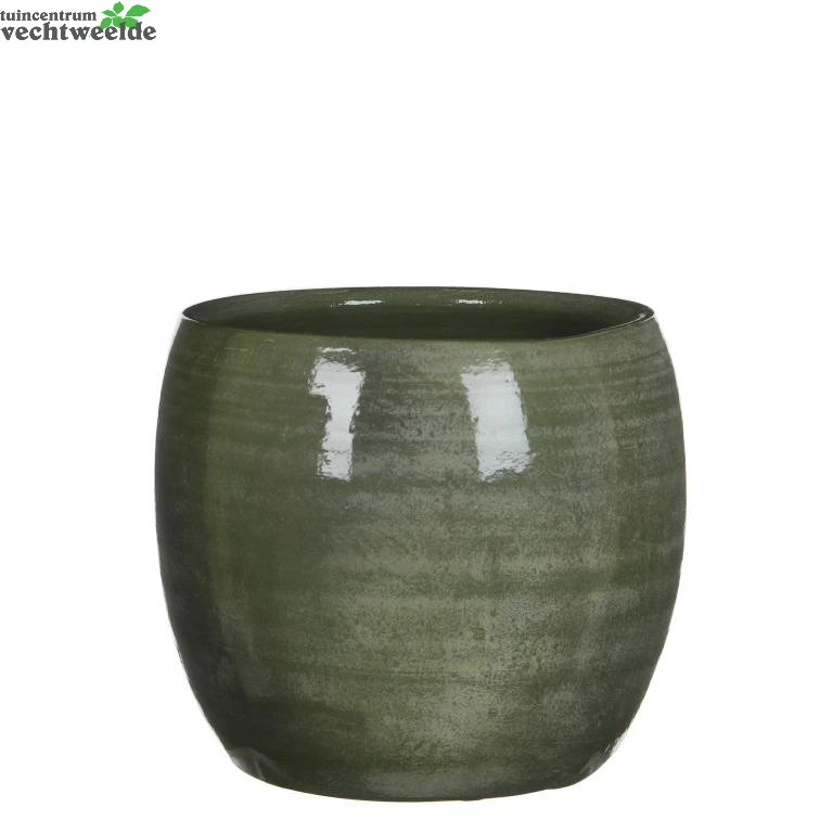 Pot Lester D24h22cm Groen - Mica 3 Pot Lester D24h22cm Groen - Mica