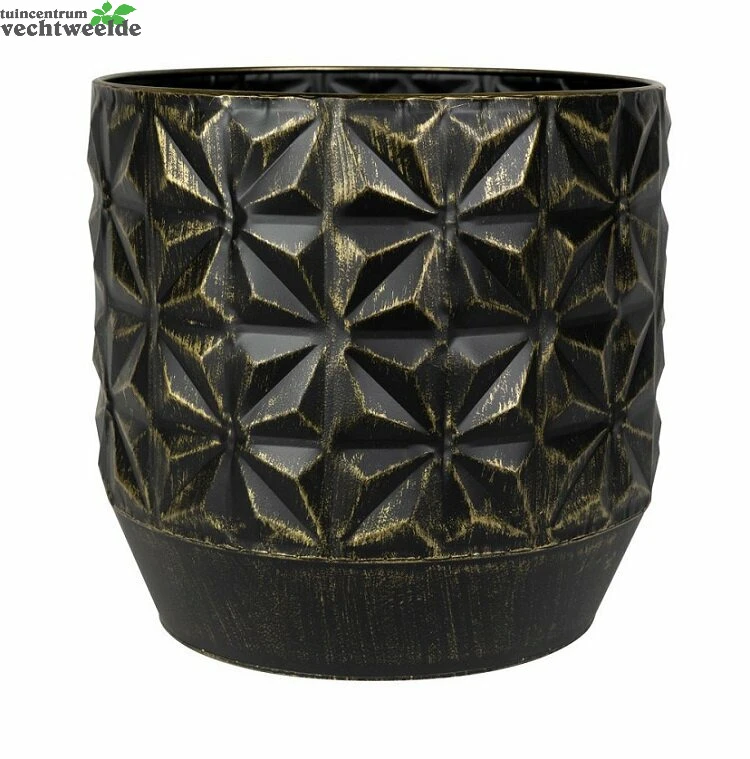 Pot Linske D23h22cm Zwart 3 Pot Linske D23h22cm Zwart