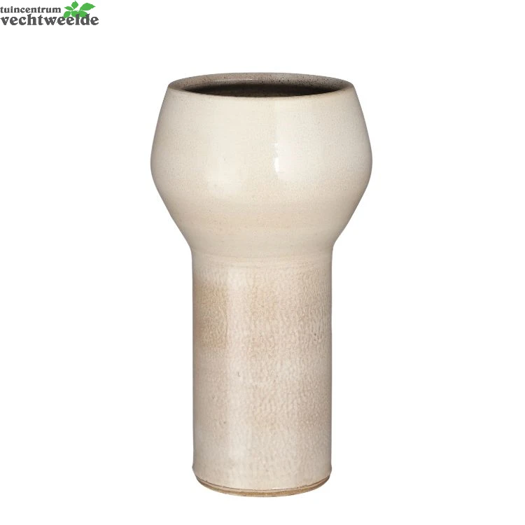 Pot Merle D17h32cm Creme 3 Pot Merle D17h32cm Creme