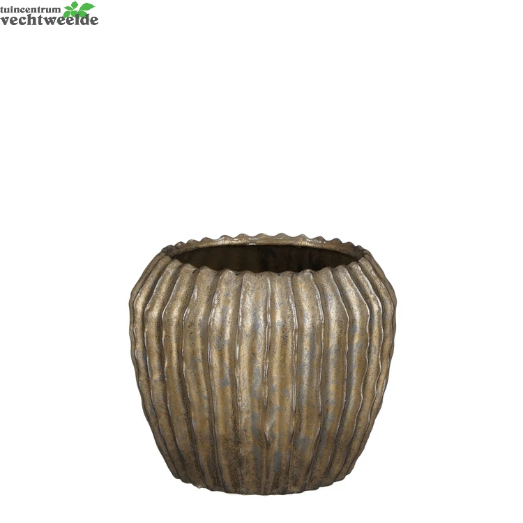 Pot Noma D18.5h16cm Brons 3 Pot Noma D18.5h16cm Brons