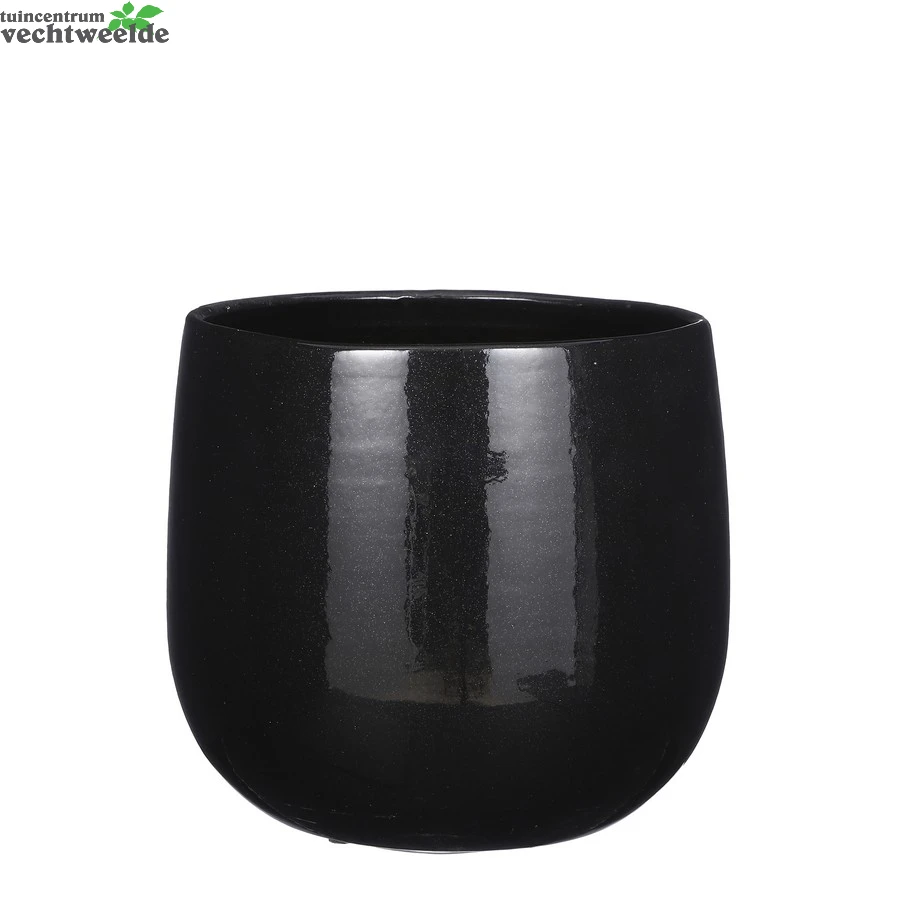 Pot Pablo D25h20cm Zwart 3 Pot Pablo D25h20cm Zwart