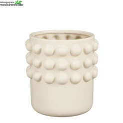 Pot Pam D19.5h20.5cm Off White