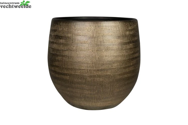 Pot Ryan D42h39cm Shiny Gold 3 Pot Ryan D42h39cm Shiny Gold