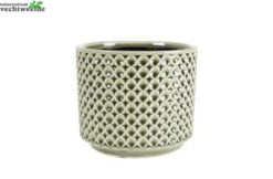 Pot Thies D19h17cm Olijfgroen