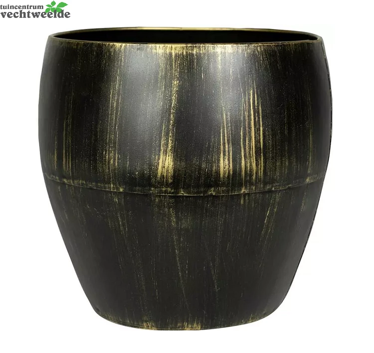 Pot Timo D22h20cm Zwart 3 Pot Timo D22h20cm Zwart