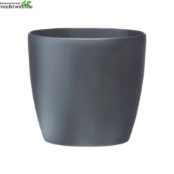 Pot+wiel Brussels D35cm Antraciet - Elho