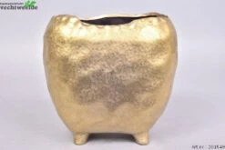 SAVAR GOLD POT OVAAL 26x17x25cm