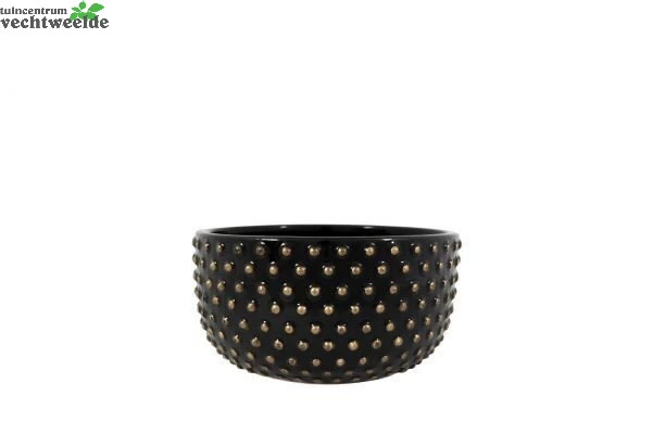 Schaal Bolino D20h11cm Shiny Zwart 3 Schaal Bolino D20h11cm Shiny Zwart