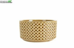 Schaal Thies D20h10cm Mosterd