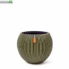 Vaas Bol Groove D30h25cm Groen -Tuinbenodigdheden Verkoopwinkel vaas bol groove d30h25cm groen 750x750 6378ff0aaac35 l