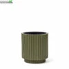 Vaas Cilinder Groove D15h17cm Groen -Tuinbenodigdheden Verkoopwinkel vaas cilinder groove d15h17cm groen 750x750 62a4afa2bb63f l