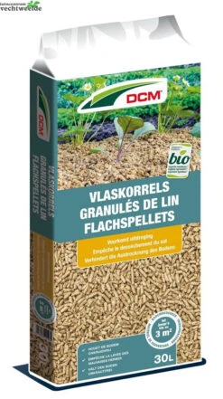 DCM Vlaskorrels Tegen Onkruid 30 Liter